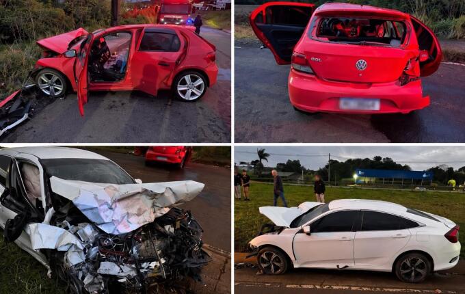 Polícia Civil autua motorista por tentativa de homicídio após colisão na BR-163