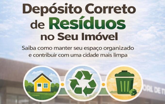Prefeitura de Itapiranga orienta moradores sobre novo sistema de coleta de lixo