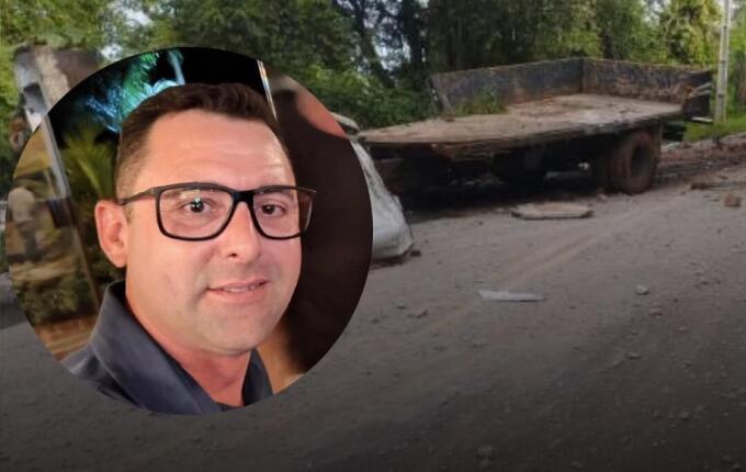 Identificado homem que morreu em acidente na ITG-070, em Itapiranga