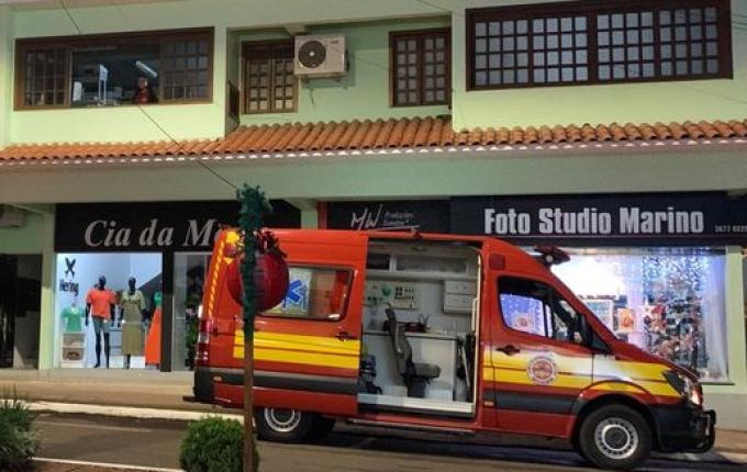 Princípio de incêndio atinge loja de eletrônicos de Itapiranga