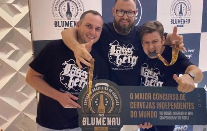 Cervejaria Lassberg conquista duas medalhas de ouro no Concurso Brasileiro de Cervejas