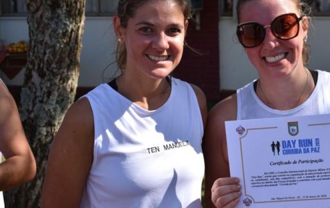 SMO: 14º RC Mec participa da Corrida da Paz 2020