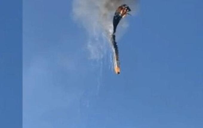 Fogo começou no cesto e piloto orientou ocupantes a pular de balão em SC, diz policial