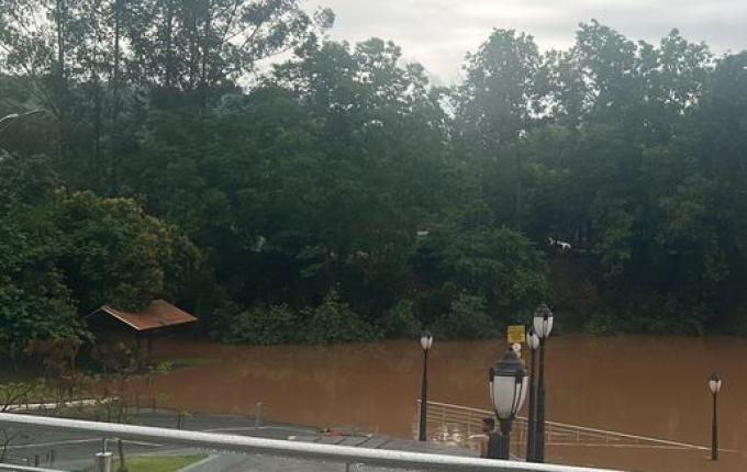 Defesa Civil de Mondaí alerta sobre a rápida elevação dos rios no município