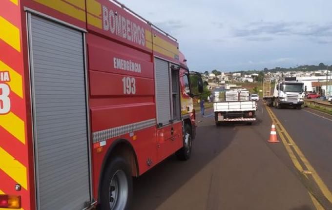 Colisão no contorno viário Armindo Echer faz uma vítima fatal
