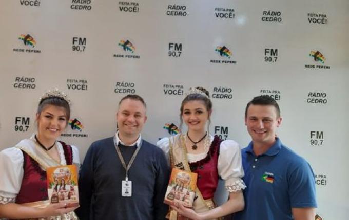 Comissão intensifica divulgação da 29ª Oktoberfest de Santa Terezinha