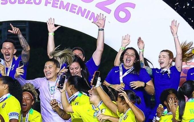Brasil é campeão sul-americano sub-20 feminino