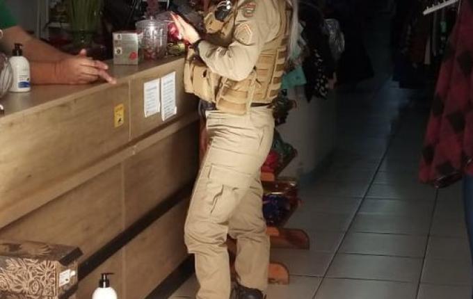 Polícia Militar continua com ações de enfrentamento a COVID-19