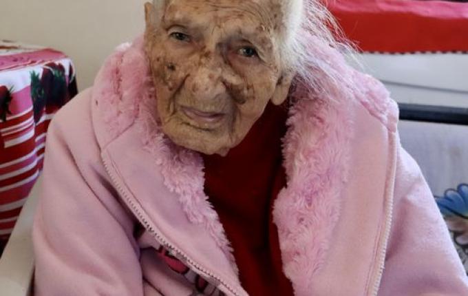 Idosa de Campo Erê completa nesta quinta-feira, 109 anos de idade