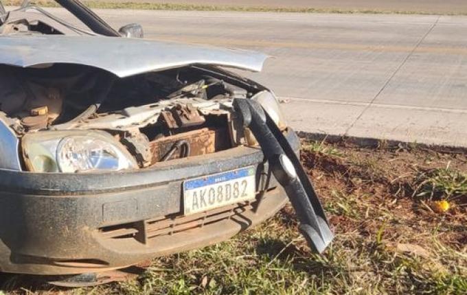 Quarto acidente é registrado no mesmo lugar na BR 163 em menos de uma semana