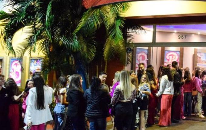 Barbie é a maior estreia até hoje no Cine Peperi