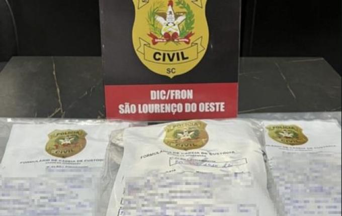 Jovem de 19 anos é preso por matar homem em São Lourenço do Oeste