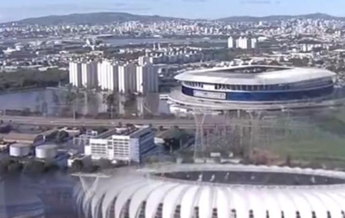 Um ano depois, como Arena e Beira-Rio se recuperaram dos prejuízos da enchente no RS