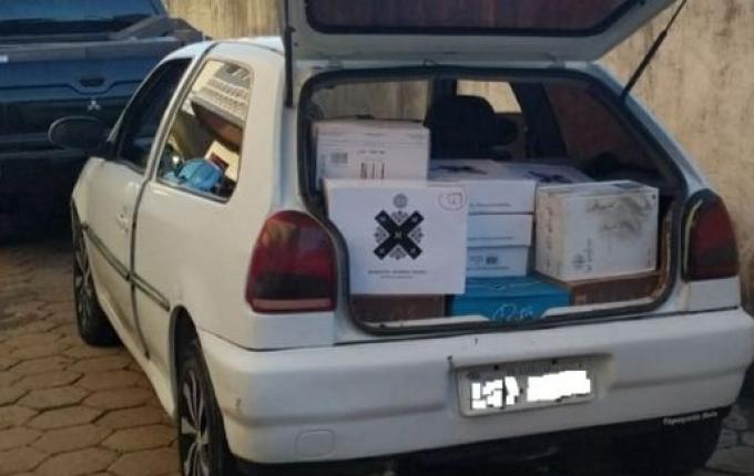 Vinhos argentinos são apreendidos em Dionísio Cerqueira