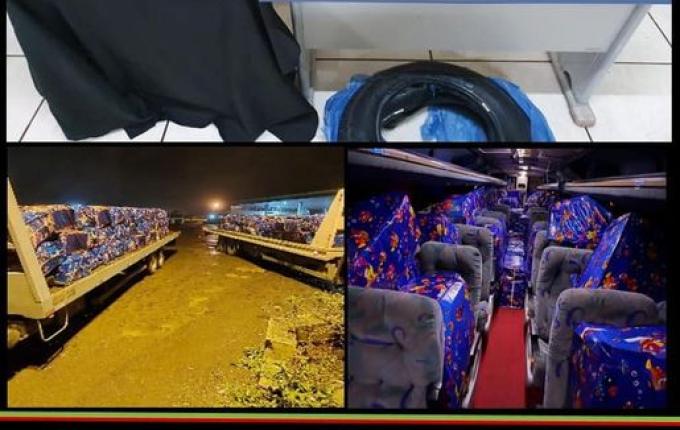 Operação resulta em grande apreensão de drogas, armas e cigarros na região