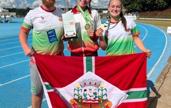 Atletas de Itapiranga brilham no Campeonato Brasileiro de Atletismo