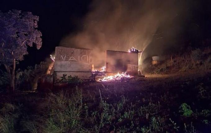 Corpo é encontrado queimado em incêndio no interior de São José do Cedro