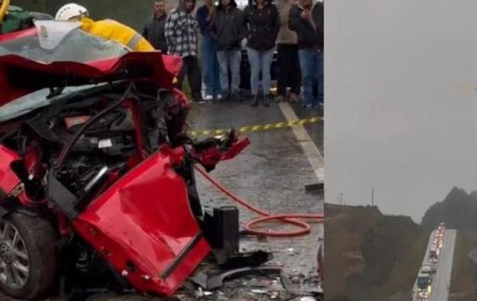 Acidente fatal na BR-282 na Serra Catarinense envolve policial da região