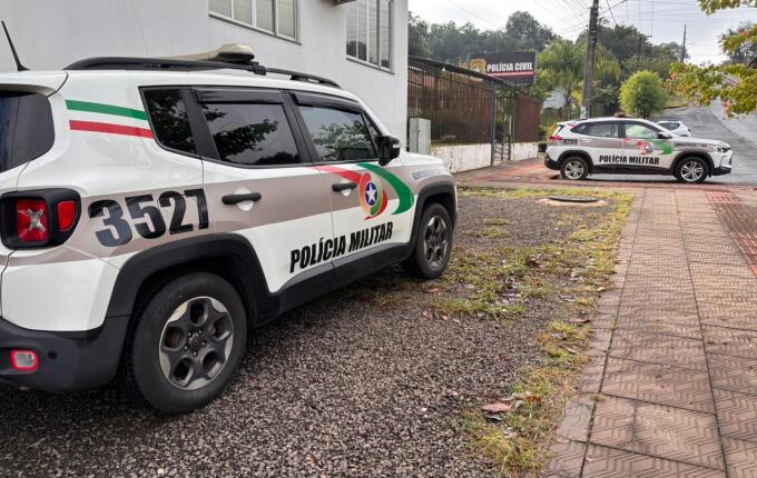 Mulher é agredida e homem acaba preso por violência doméstica em São Miguel do Oeste