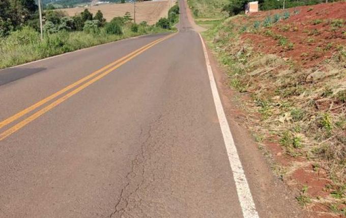 Rodovia entre São José do Cedro e Princesa será pavimentada com concreto