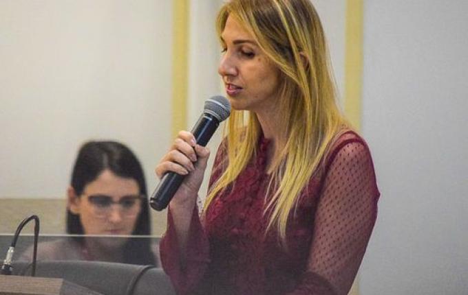 Suplente Franciele Giovanaz toma posse na Câmara de Vereadores