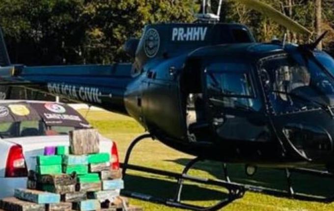 Com fronteiras e divisas fechadas em SC, polícia apreende 300 quilos de maconha