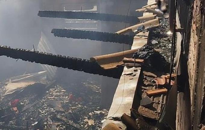 Pai da menina de 2 anos que morreu em incêndio de residência é preso