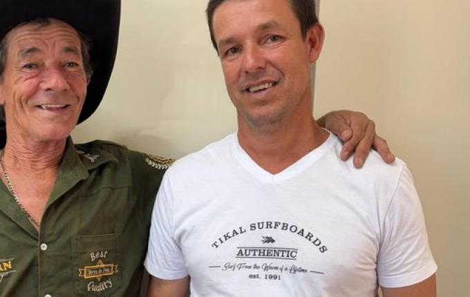 Após mais de 40 anos, pai e filho se reencontram em Campo Erê