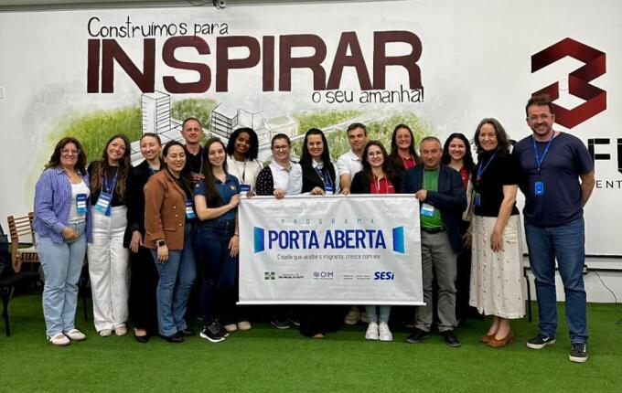 Programa Porta Aberta encerra workshop sobre inclusão de trabalhadores migrantes