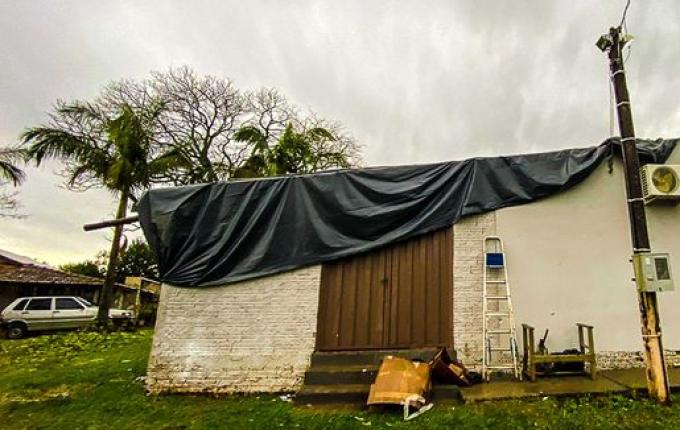 Trilheiros de SMOeste organizam mutirão para auxiliar famílias afetadas pelo granizo na região