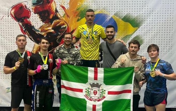 Atletas de SMO conquistam medalhas na Copa Brasil de Kickboxing