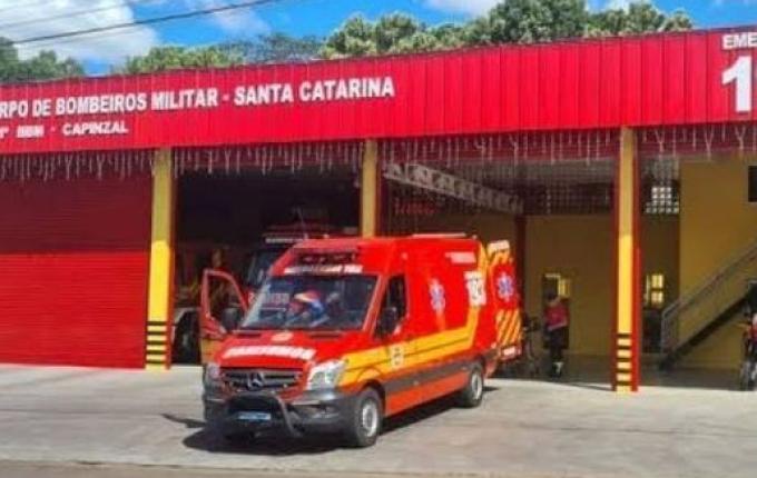 Homem fica ferido após ser atingido por galho de árvore enquanto trabalhava