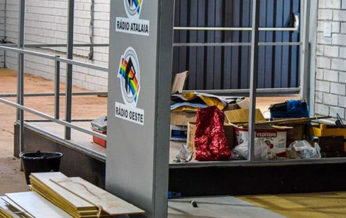 Estande da Rede Peperi começa a ser montado para Faismo 2022