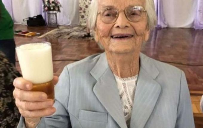 Pioneira de São José do Cedro completa 103 anos de vida
