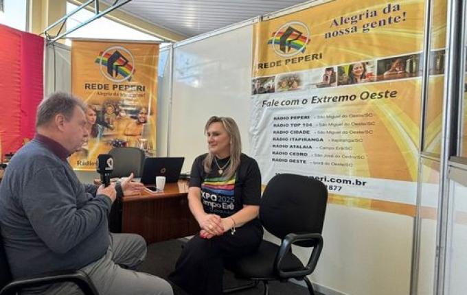 Expo Campo Erê abre pavilhões para primeiro dia de feira