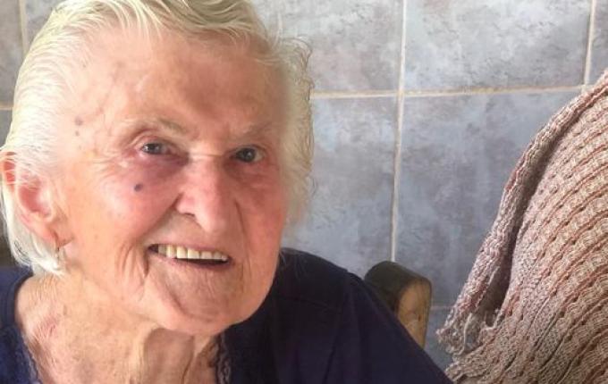 Retrato Falado recebe Dona Maria Lidevina Klein Braun, pioneira do município