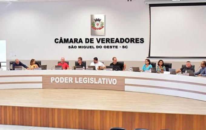 Câmara aprova contas de 2022 do Município de São Miguel do Oeste