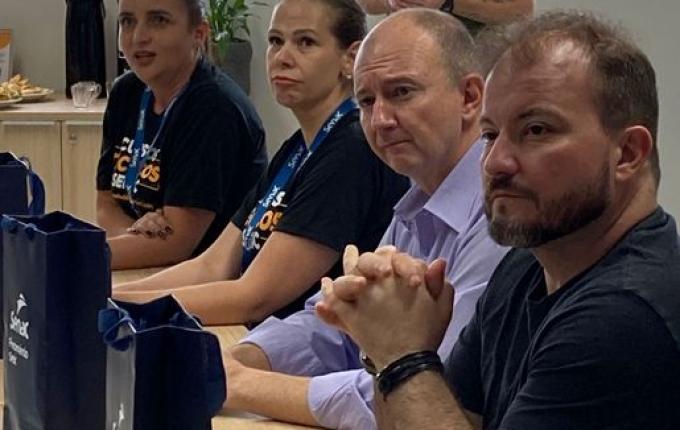 Acismo participa do lançamento de programa da capacitação do Senac SC