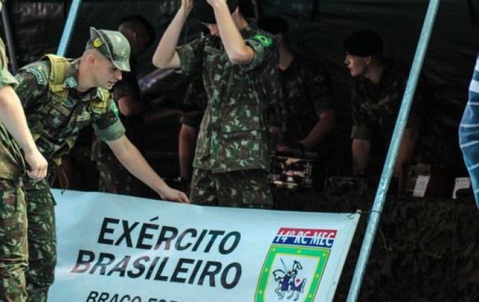 14º RCMec realiza atividades especiais em São Miguel do Oeste