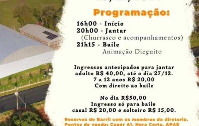 2º Jantar Beneficente em prol da APAE de Iporã do Oeste será neste sábado