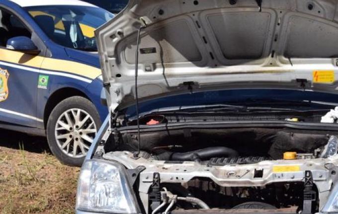 VÍDEO: PRF de Guaraciaba apreende grande quantidade de droga na BR-282