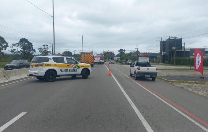 Operação da PMRv registra 57 acidentes e quatro mortes nas rodovias estaduais de SC
