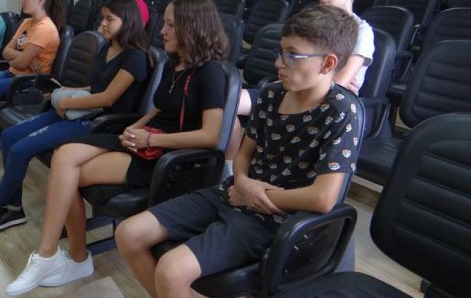 Legislativo de SJCedro realiza roda de conversa com Vereadores Mirins