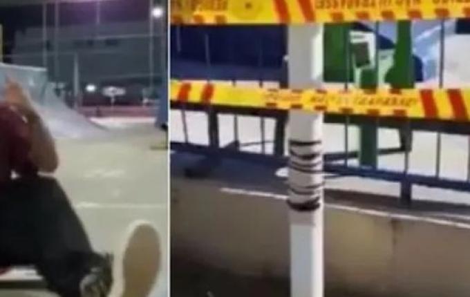 Jovem morre após sofrer descarga elétrica em praça de SC