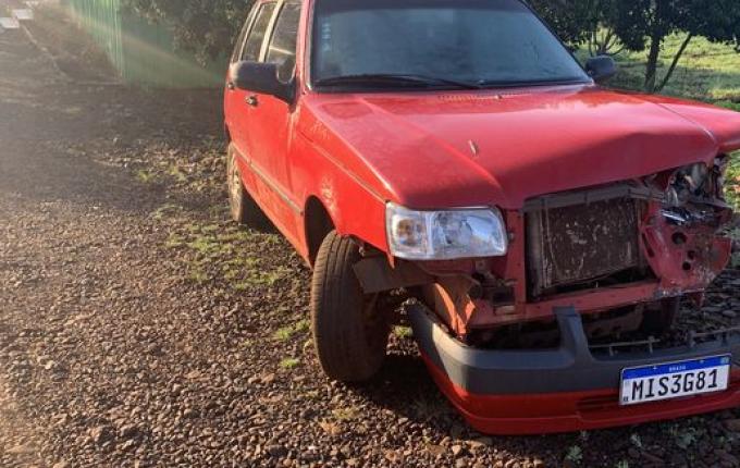 Colisão Frontal deixa condutora ferida no interior de Descanso