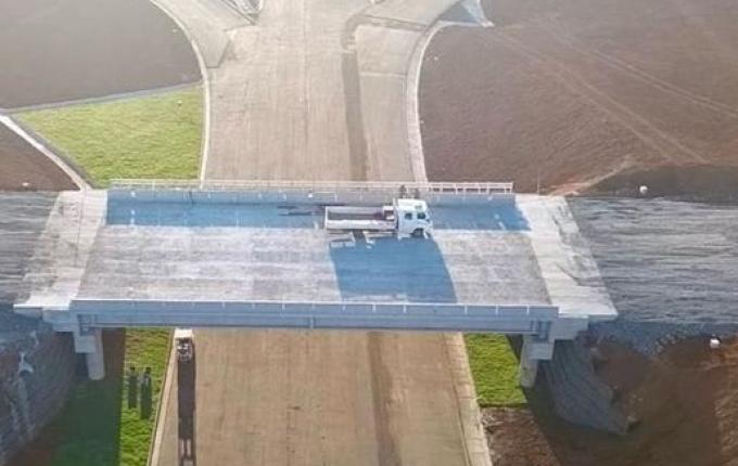 Obras do elevado entre BRs 282 e 158 em Maravilha devem ser concluídas em novembro