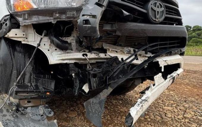 Secretário Jerry Comper se envolve em acidente de trânsito na BR-470 em SC