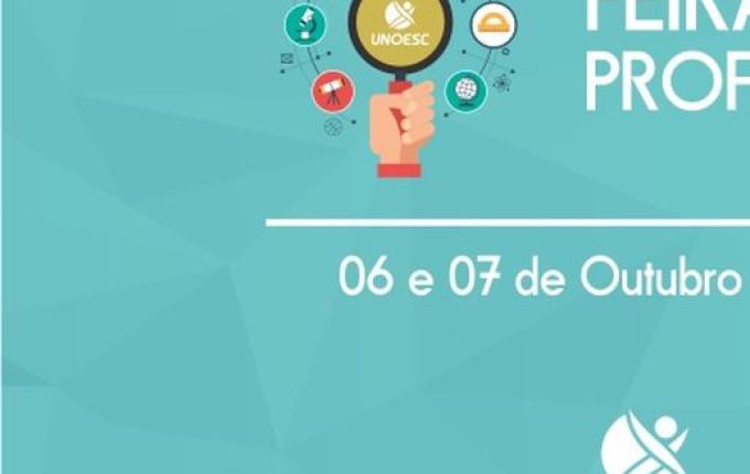 Feira das Profissões da Unoesc São Miguel deve reunir mais de 2,6 mil estudantes em outubro