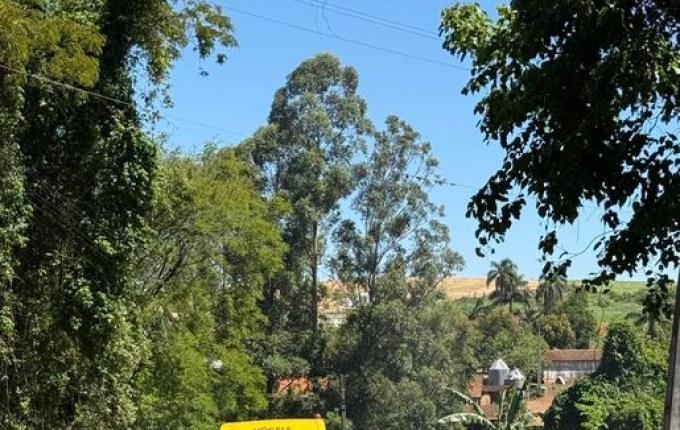 Pavimentação na Linha Liso avança e entra na fase de asfaltamento em Guaraciaba