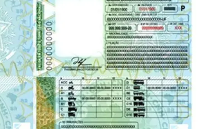 Novo modelo da CNH começará a ser emitido a partir de quarta-feira